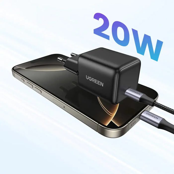 Ugreen X512 20W GaN 1x USB-C стенно зарядно устройство