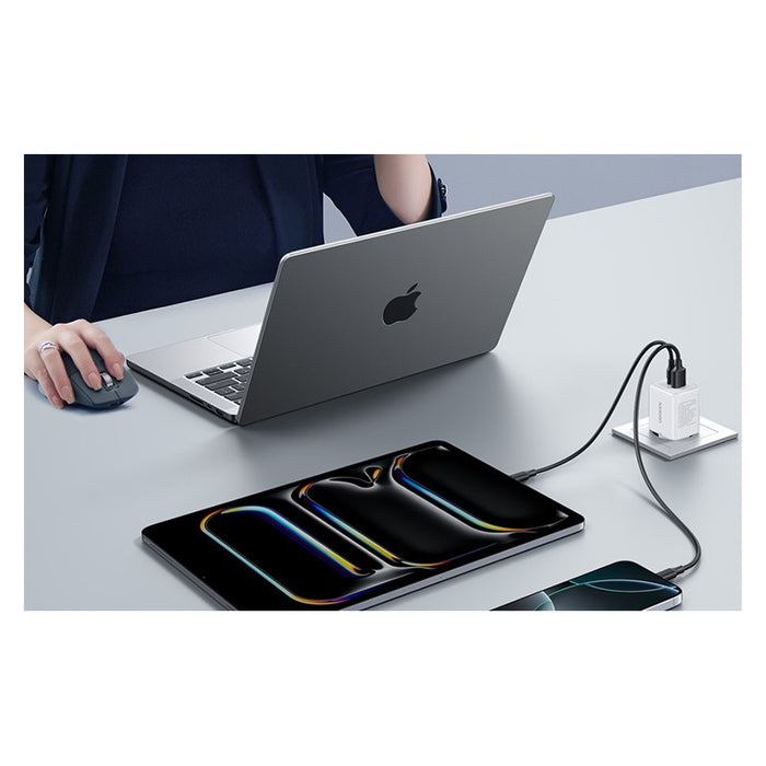 ЗАРЯДНО УСТРОЙСТВО X516 220V 1xUSB-C 1xUSB A 30W mini UGREEN - БЯЛО