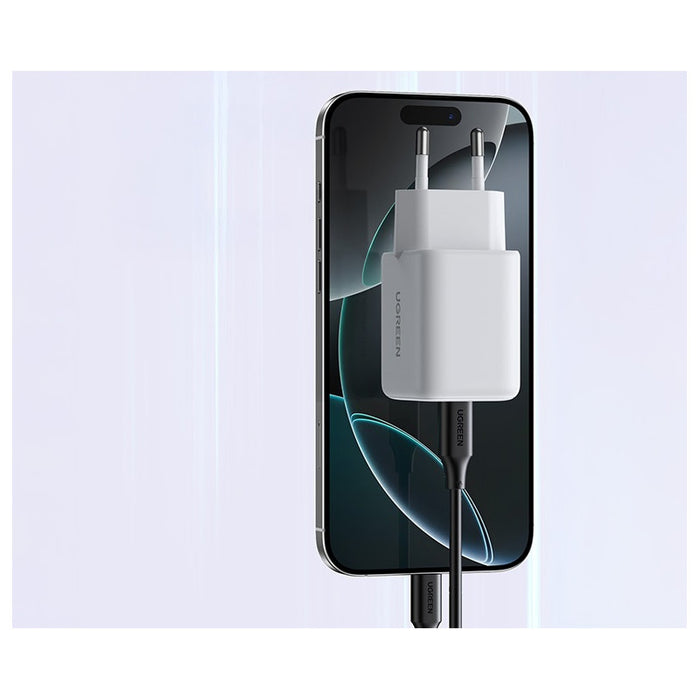 ЗАРЯДНО УСТРОЙСТВО X516 220V 1xUSB-C 1xUSB A 30W mini UGREEN - БЯЛО