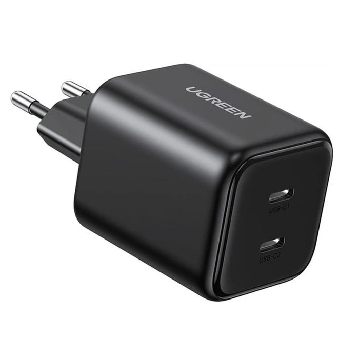 ЗАРЯДНО УСТРОЙСТВО X526 220V 2xUSB-C 45W GaN mini UGREEN - ЧЕРЕН