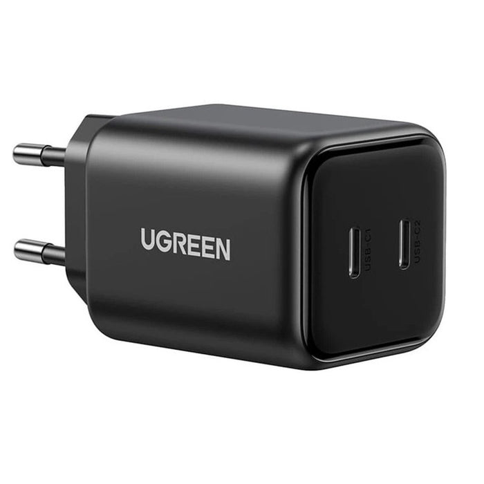 ЗАРЯДНО УСТРОЙСТВО X526 220V 2xUSB-C 45W GaN mini UGREEN - ЧЕРЕН