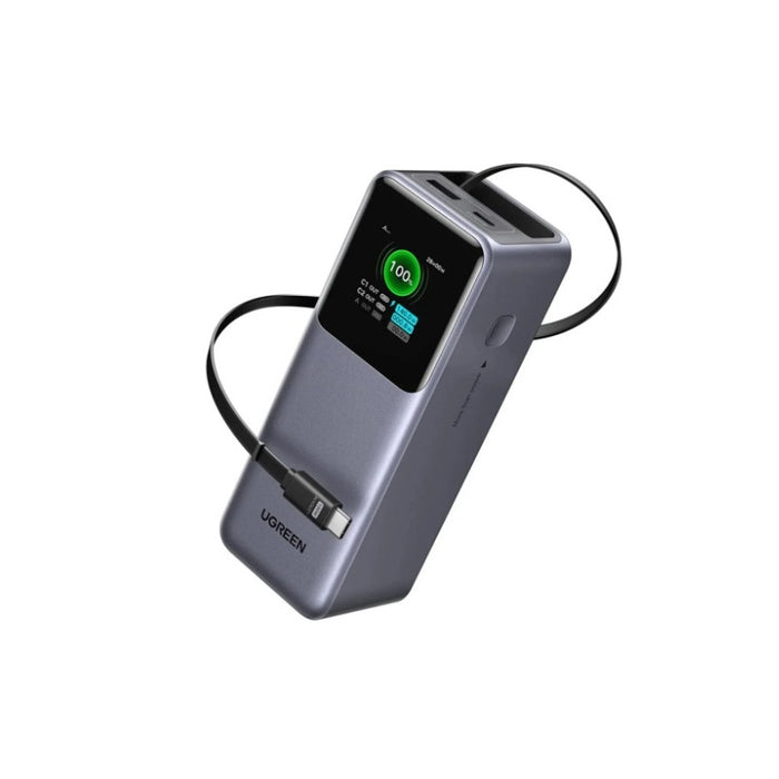 Преносима батерия Powerbank PB726 20 000mAh С ВГРАДЕН КАБЕЛ 165W UGREEN