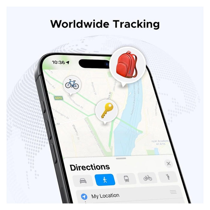 SMART УСТРОЙСТВО ЗА НАМИРАНЕ НА ИЗГУБЕНИ ВЕЩИ FINDER APPLE CERTIFIED Bluetooth 5.0 UGREEN