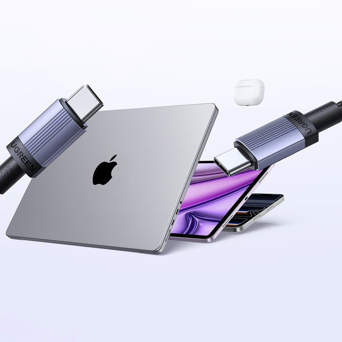 Ugreen USB-C към USB-C PD кабел 240W 2m - черен