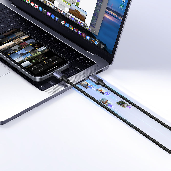 Ugreen USB-C към USB-C PD кабел 240W 2m - черен