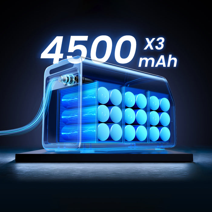 Ugreen 150 PSI 12V електрическа помпа за гуми с дигитален дисплей - сива