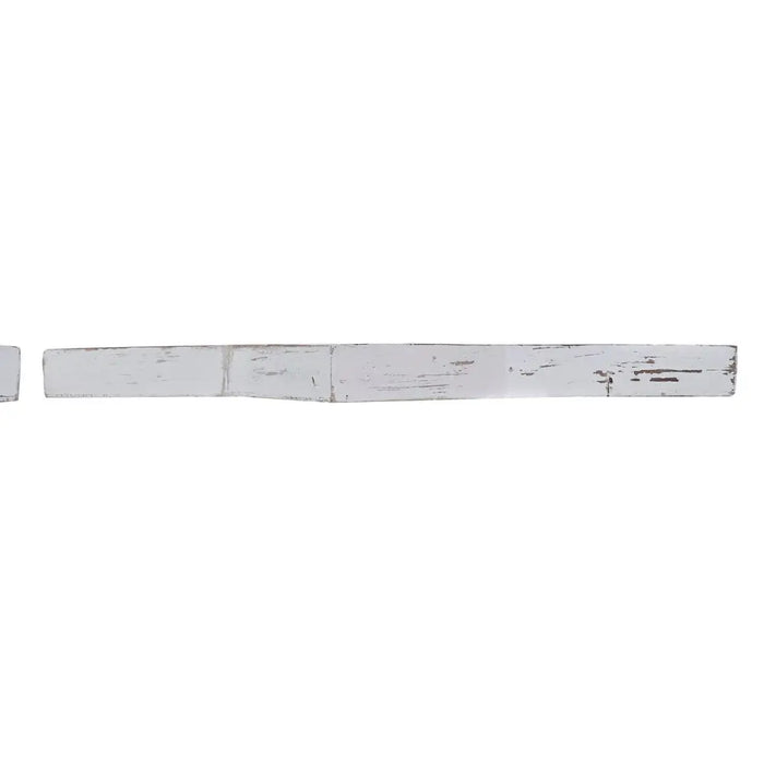 Украса за център на маса DKD Home Decor Бял Дървен 57 x 54