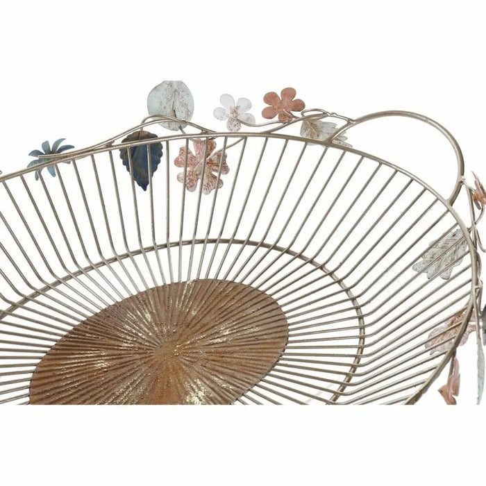 Украса за център на маса DKD Home Decor Многоцветен Метал