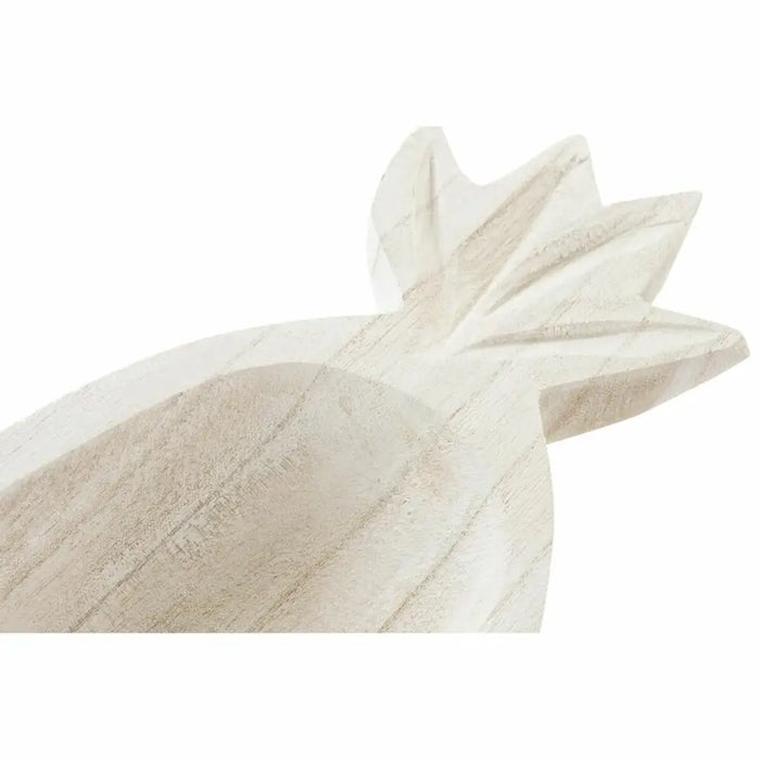 Украса за център на маса DKD Home Decor Кафяв Дърво