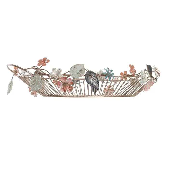 Украса за център на маса DKD Home Decor Многоцветен Метал