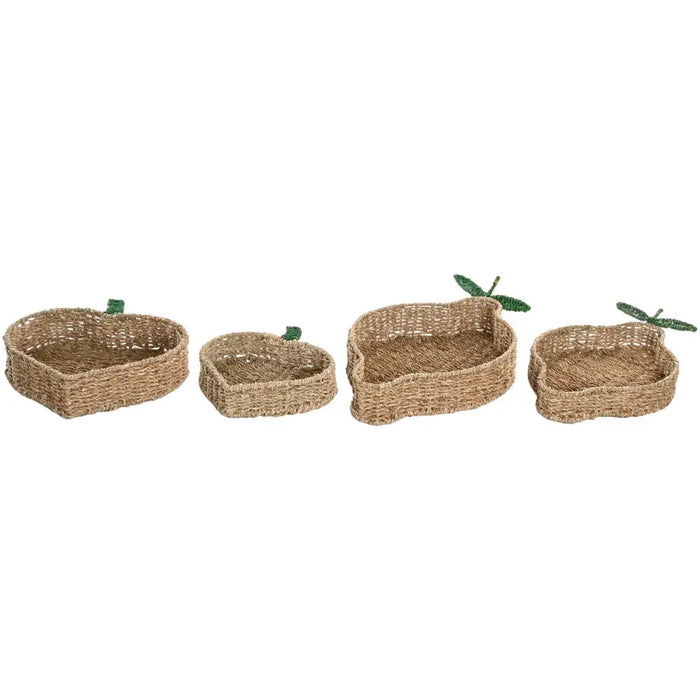 Украса за център на маса Home ESPRIT Зелен Естествен