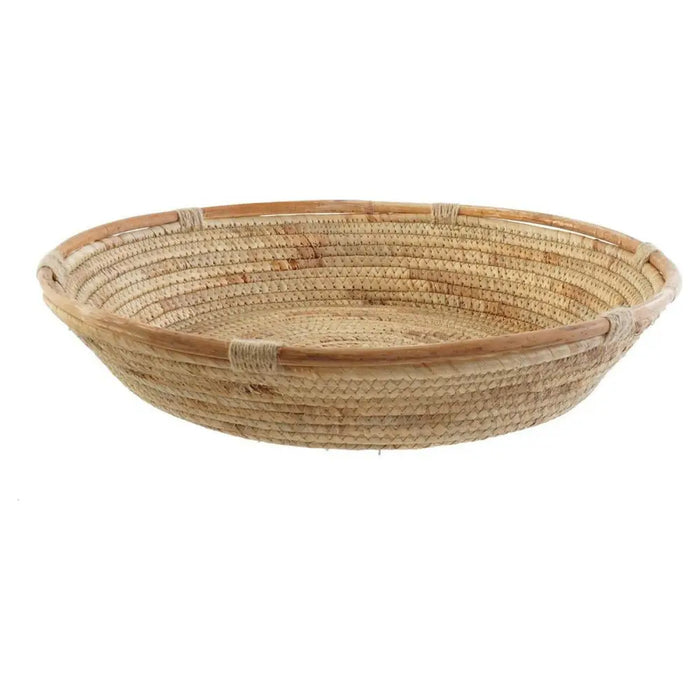 Украса за център на маса DKD Home Decor Кафяв Тръстики 42 x