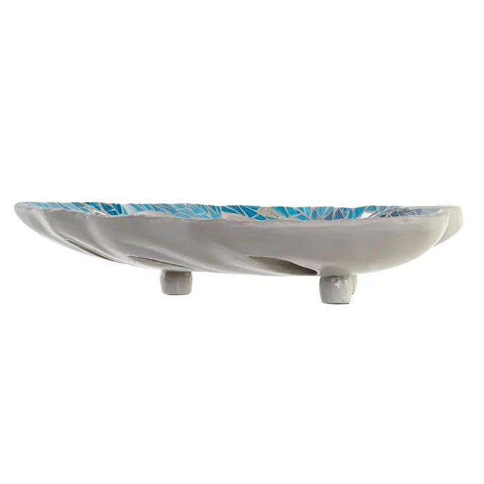 Украса за център на маса DKD Home Decor Син Зелен Смола