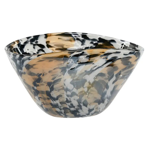 Украса за център на маса Home ESPRIT Черен Сметана Кристал