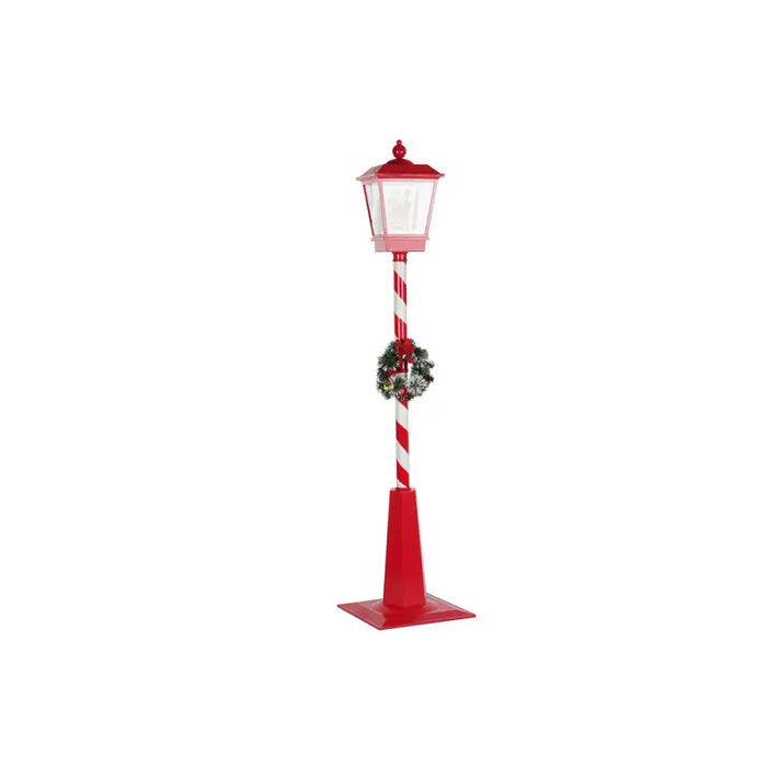 Улично осветление DKD Home Decor Бял Червен Метал 30 x 30 x