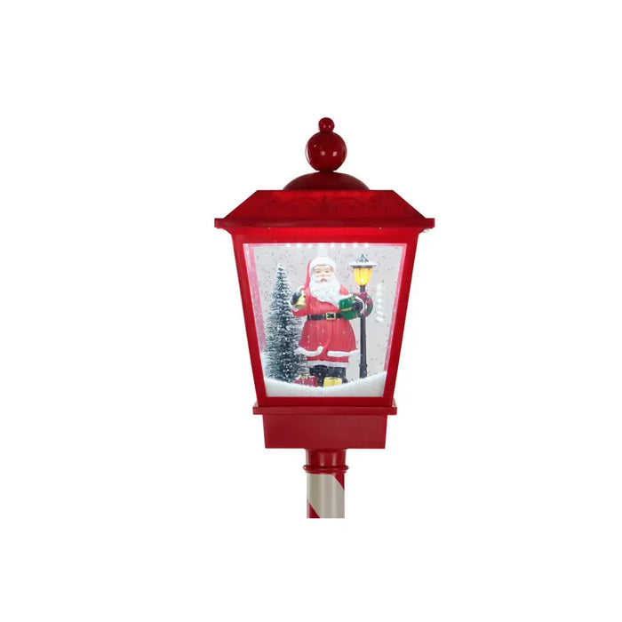 Улично осветление DKD Home Decor Бял Червен Метал 30 x 30 x