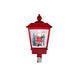 Улично осветление DKD Home Decor Бял Червен Метал 30 x 30 x