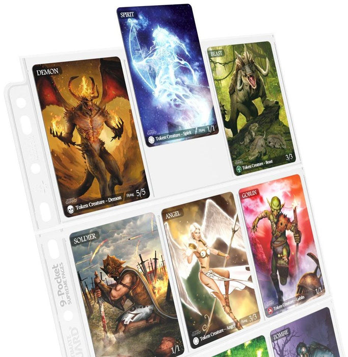 Ultimate Guard - 9 Pocket Page - безцветни