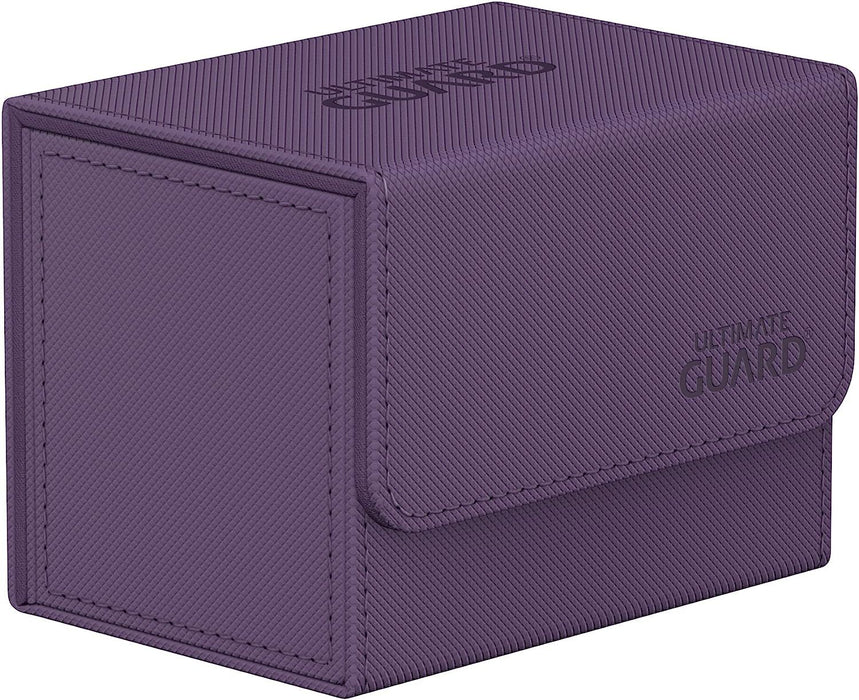 Кутия за карти Ultimate Guard Sidewinder 80+ XenoSkin Monocolor - Purple