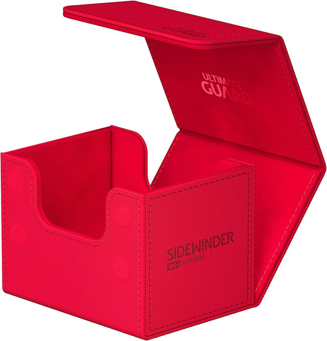 Кутия за карти Ultimate Guard Sidewinder XenoSkin, Червена (100+ бр.)