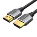 Ултра-тънък HDMI HD кабел Vention ALEHD 0.5m сив