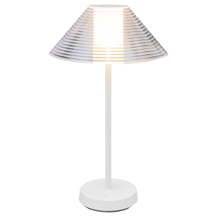 USB LED НАСТОЛНА ЛАМПА 1.5W 3000K 3.7V 2000MAH IP44 БЯЛА ULTRALUX