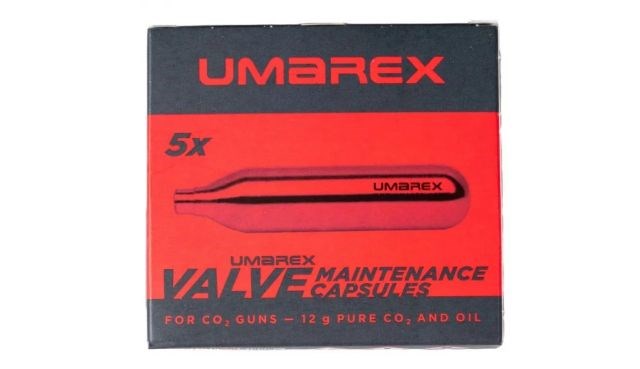 Umarex CO2 капсула 5 бр. 12g консервиране и почистване