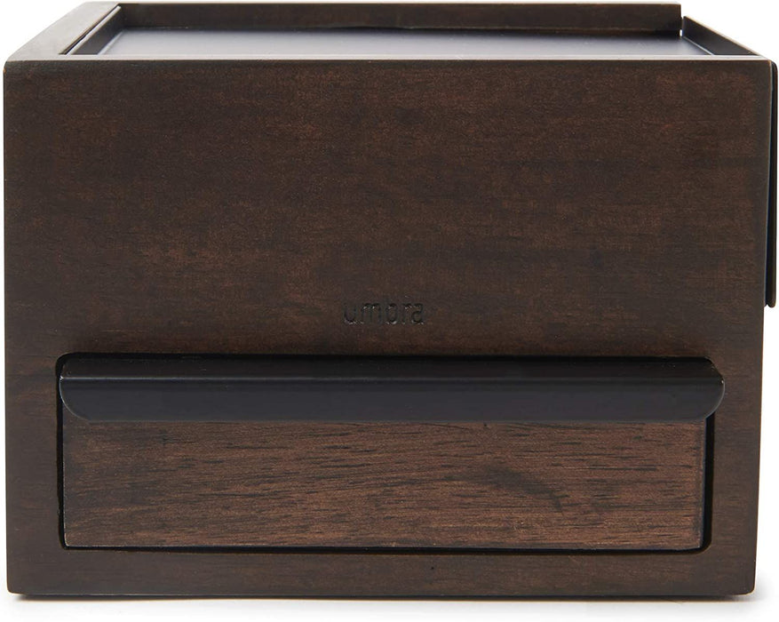 Кутия за бижута и аксесоари Umbra - Mini Stowit, черна