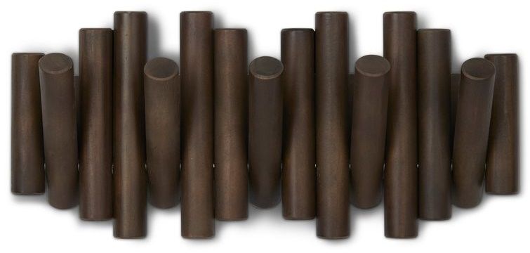 Закачалка за стена Umbra - Picket, кафява