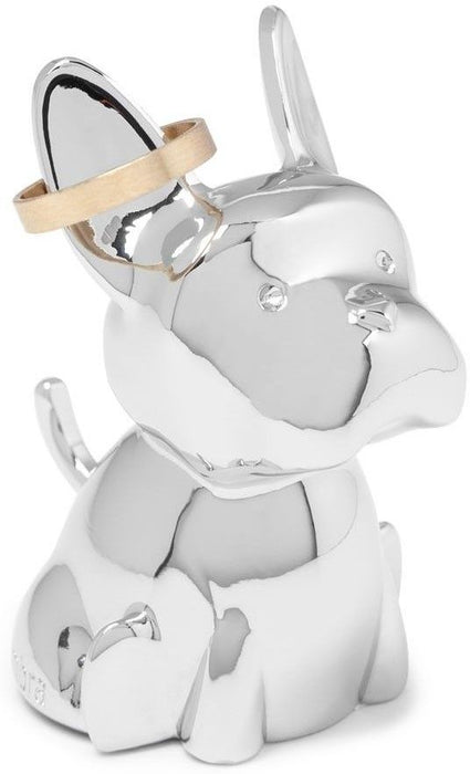 Поставка за пръстени Umbra - Zoola Frenchie, 4.4 х 3.8 х 7.6 cm, хром