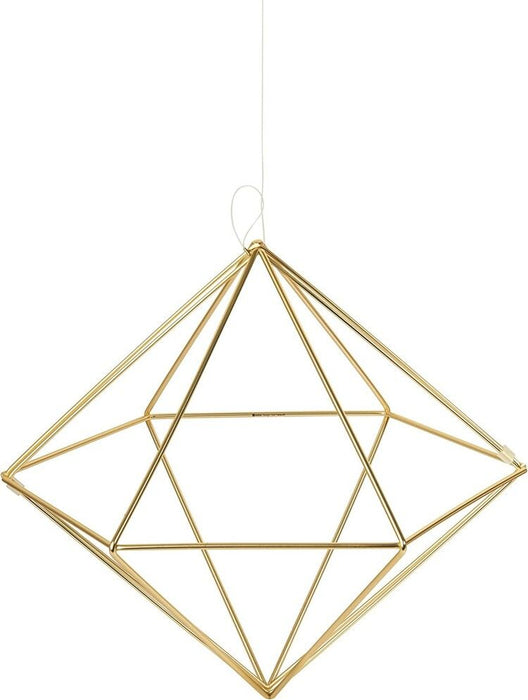 Комплект за декорация Umbra - Prisma, 6 части, стомана, месинг-мат