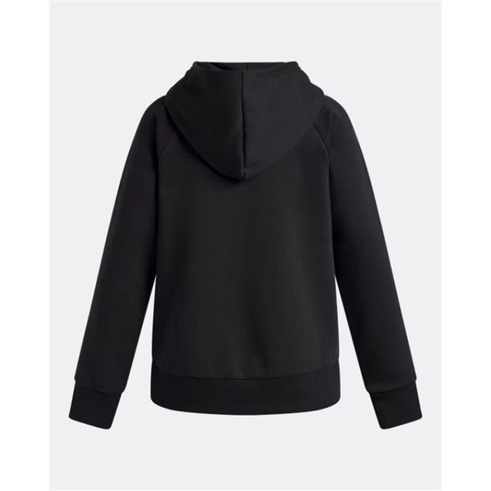 Суитчър с Качулка за Момиче Under Armour Rival Flc Shimmer Hdy Черен