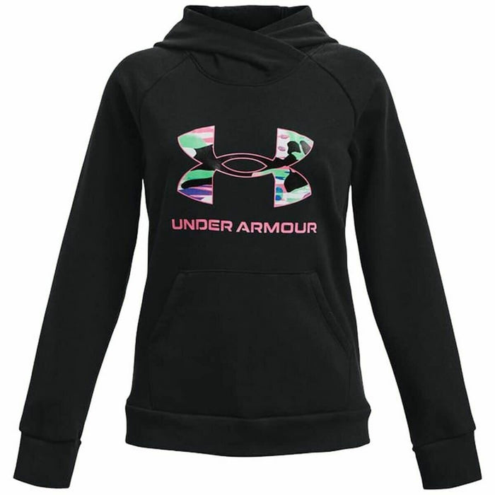 Суитчър с Качулка за Момиче Under Armour Черен