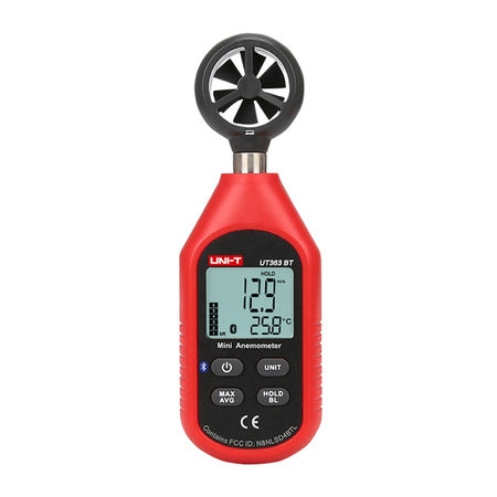 Мини анемометър Uni-T UT363BT
