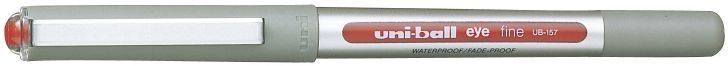 Ролер Uni Eye Fine - UB-157, 0.7 mm, червен