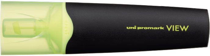Текст маркер Uni Promark View - USP-200, 5 mm, флуоресцентно жълто