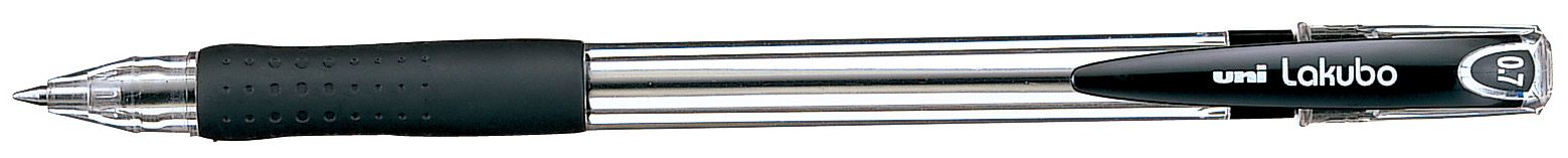 Химикалка Uniball Lakubo Fine – Черен, 0.7 mm