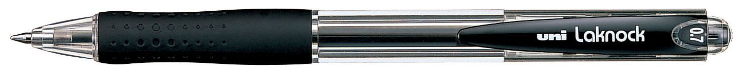Автоматична химикалка Uniball Fine – Черен, 0.7 mm