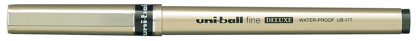 Ролер Uniball Fine Deluxe – Син, 0.7 mm