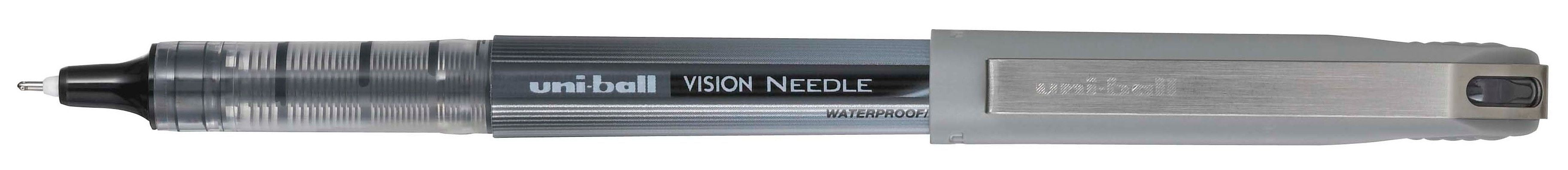 Ролер Uniball Vision Needle Fine – Черен, 0.7 mm