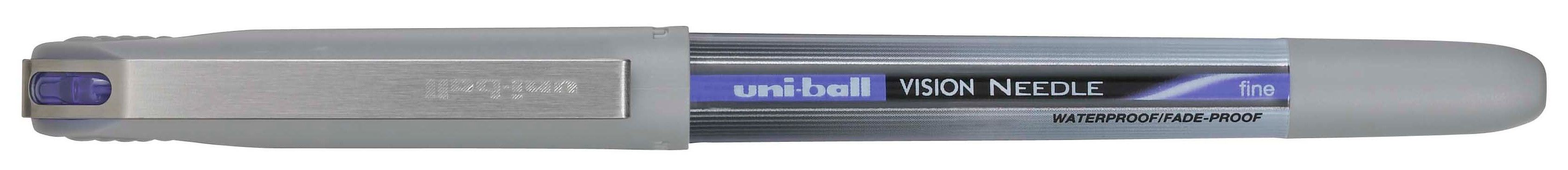 Ролер Uniball Vision Needle Fine – Виолетов, 0.7 mm