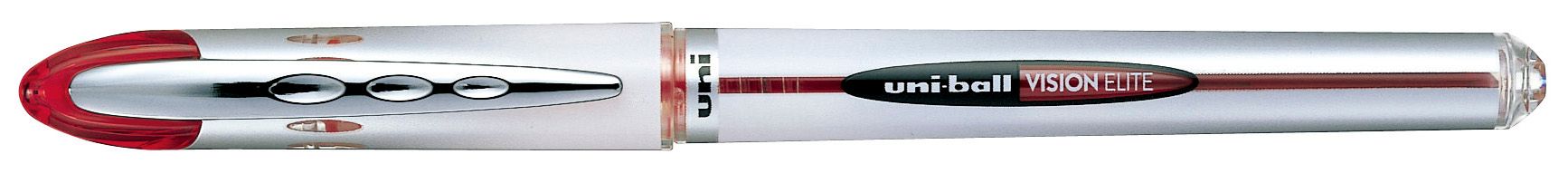 Ролер Uniball Vision Elite – Червен, 0.8 mm