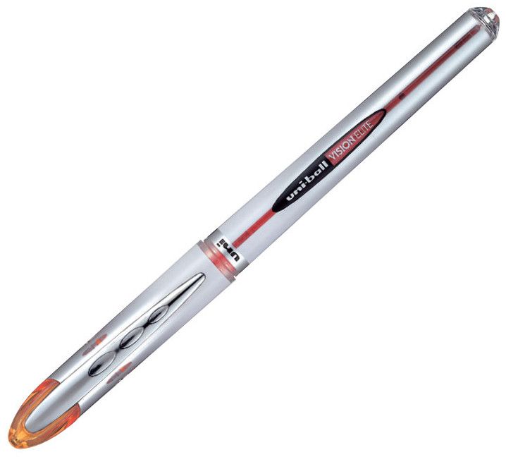 Ролер Uniball Vision Elite – Оранжев, 0.8 mm