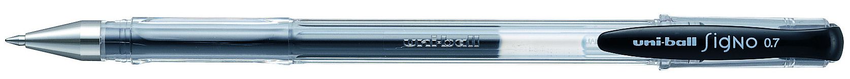 Гел ролер Uniball Signo – Черен, 0.7 mm