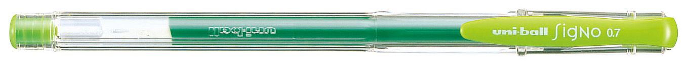 Гел ролер Uniball Signo – Светлозелен, 0.7 mm