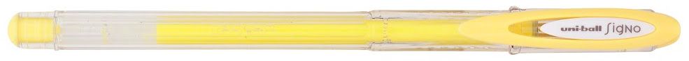 Гел ролер Uniball Signo Angelic Colour – Жълт, 0.7 mm