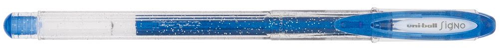 Гел ролер Uniball Signo Sparkling – Син, 1.0 mm