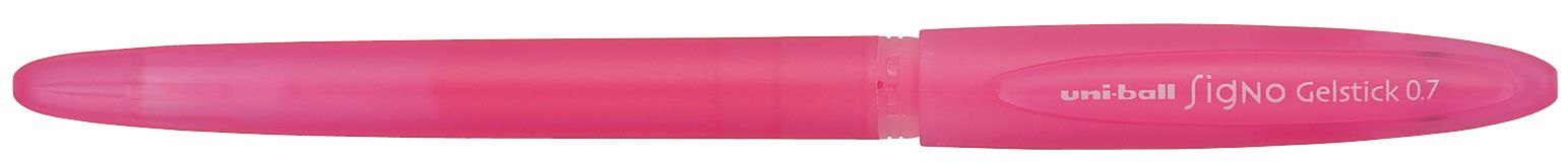 Гел ролер Uniball Signo Gelstick – Флуоресцентно розов, 0.7 mm