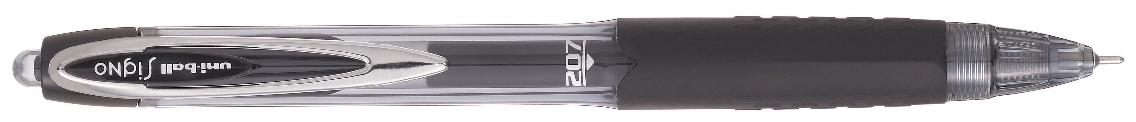 Автоматичен гел ролер Uniball Signo 207 ND – Черен, 0.7 mm