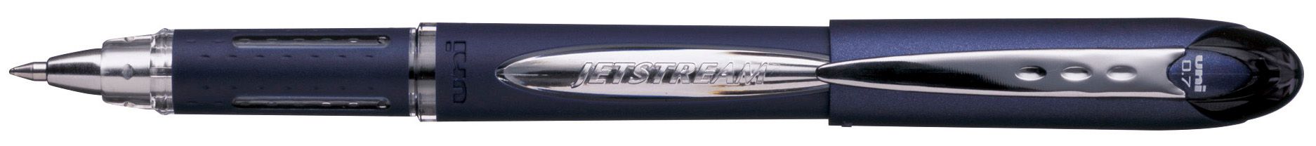 Химикалка Uniball Jetstream – Черен, 0.7 mm